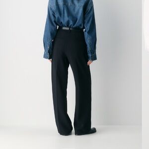 Artizia Effortless Pants High-Waisted Black